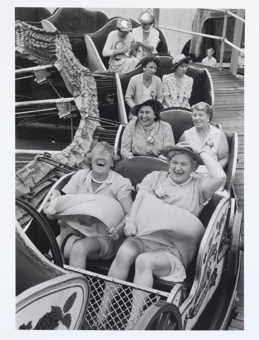 Lot 10 - Grace Robertson (British, born 1930) On the Caterpillar, London Women's Pub Outing (Clapham), 1956