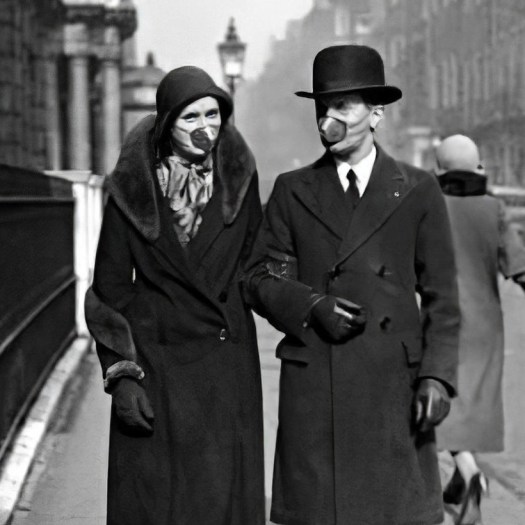 1918-1919. An epidemic of Spanish Flu spread around the world. At least 20 million died, although some estimates put the final toll at 50 million. It's estimated that between 20 per cent and 40 per cent of the entire world's population became sick