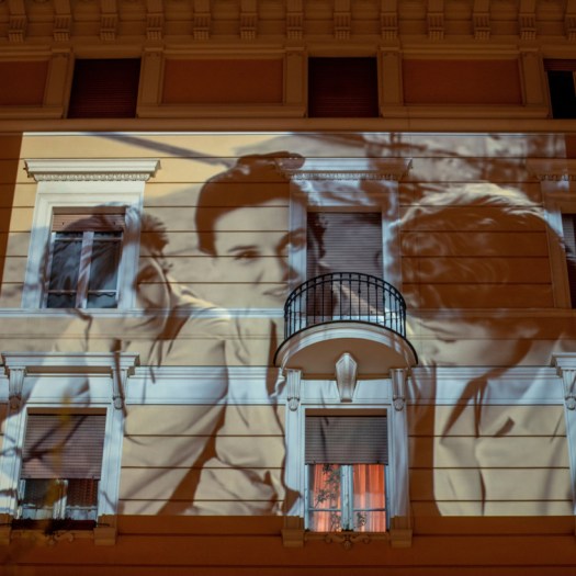 Virus Outbrake Lucia Bose, Rome, Italy - 23 Mar 2020