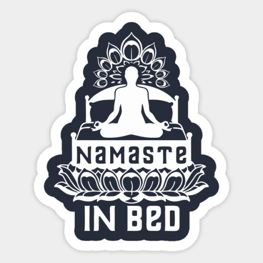 Namaste in bed