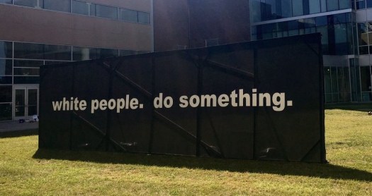 White people do something