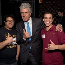 Tony Bourdain bronx academy of letters